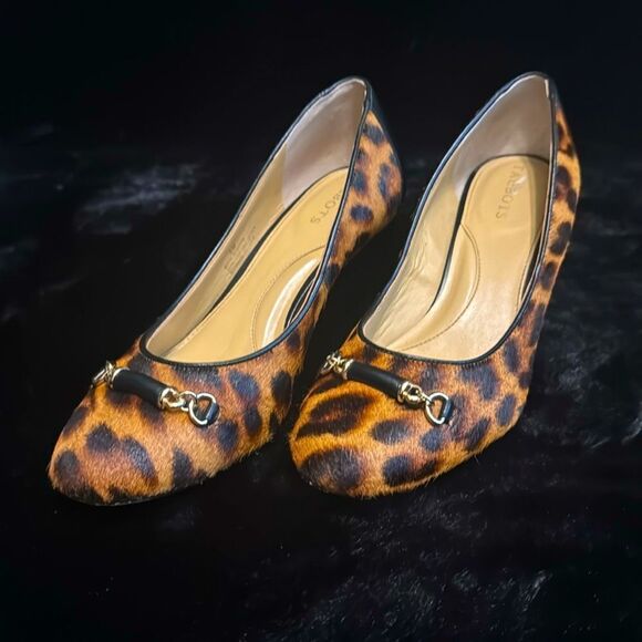Talbot’s Ellery Leopard Pumps - Picture 1 of 8